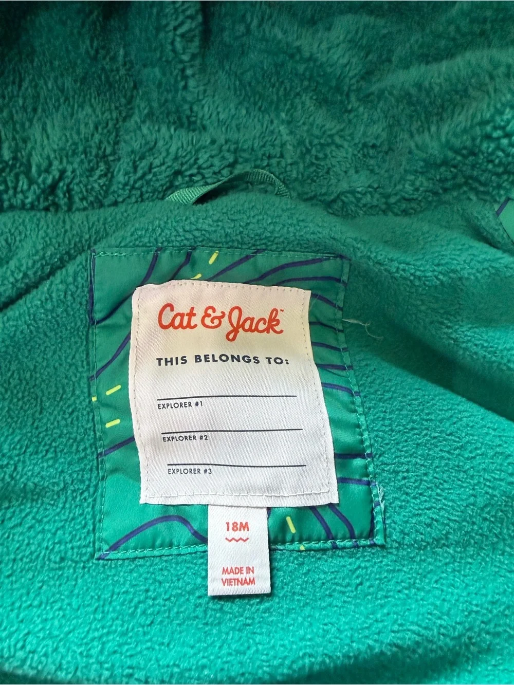 Cat and Jack Toddler Heavyweight Puffy Winter Jacket size 18 month